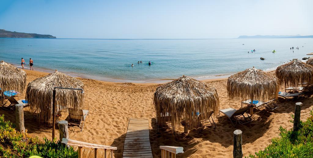 The Mini Beach Hotel Stalós Exterior foto